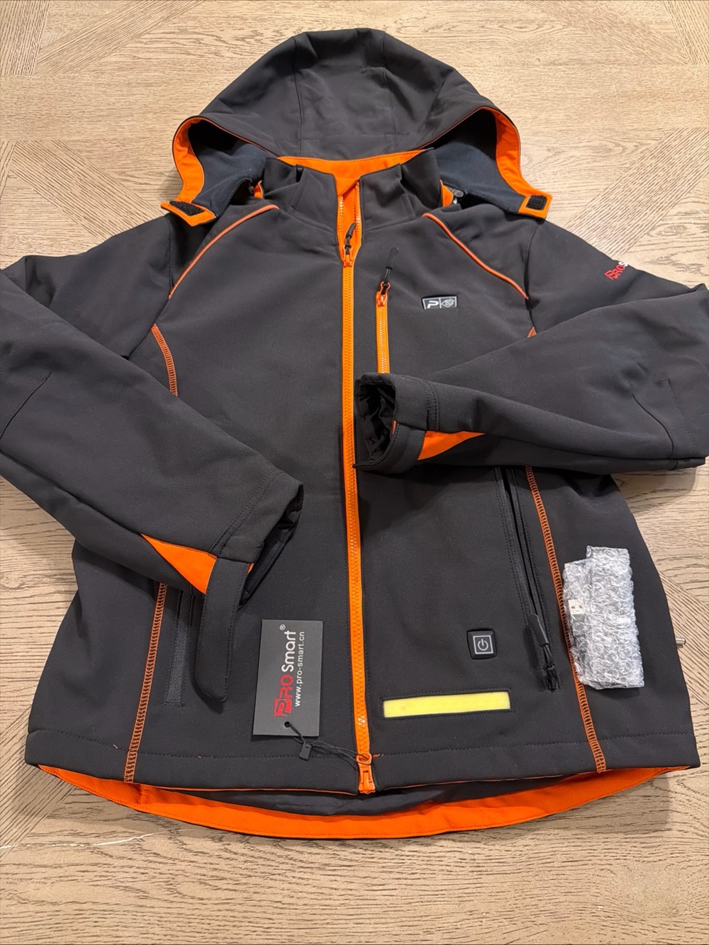 PROSmart Women's Heated Jacket Waterproof Electric Jacket Size Small No Battery!